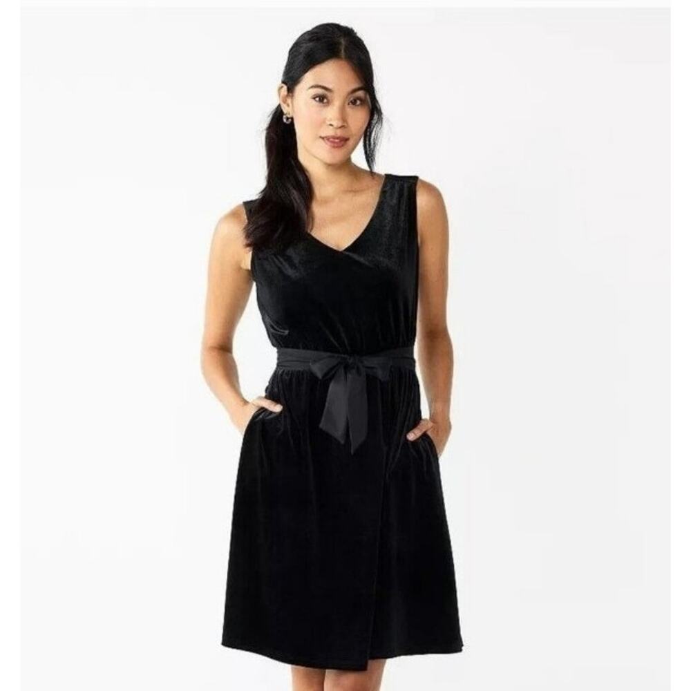 New Small Draper James RSVP velvet dress - Picture 1 of 7